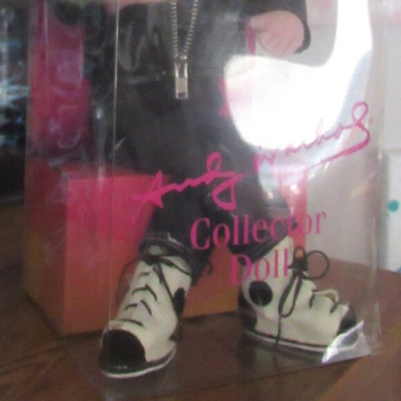 Andy Warhol collectable doll, Vintage 2000, Artist, Pop Art, Classic - Picture 9 of 12